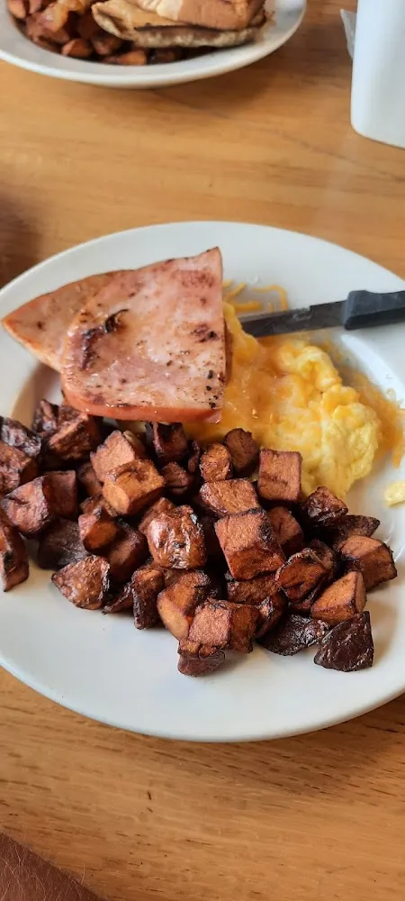 Eggs Ham House Fries